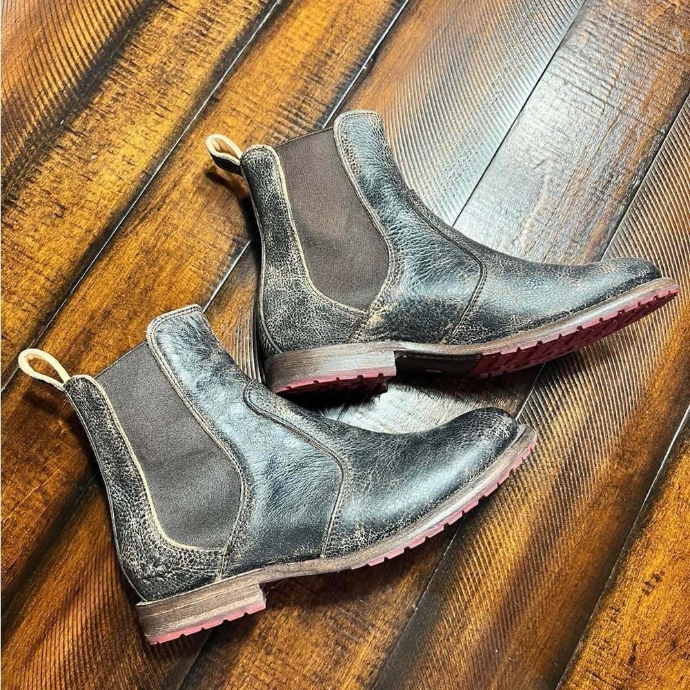 Women’s  Bed Stu Black Leather Chelsea Boots